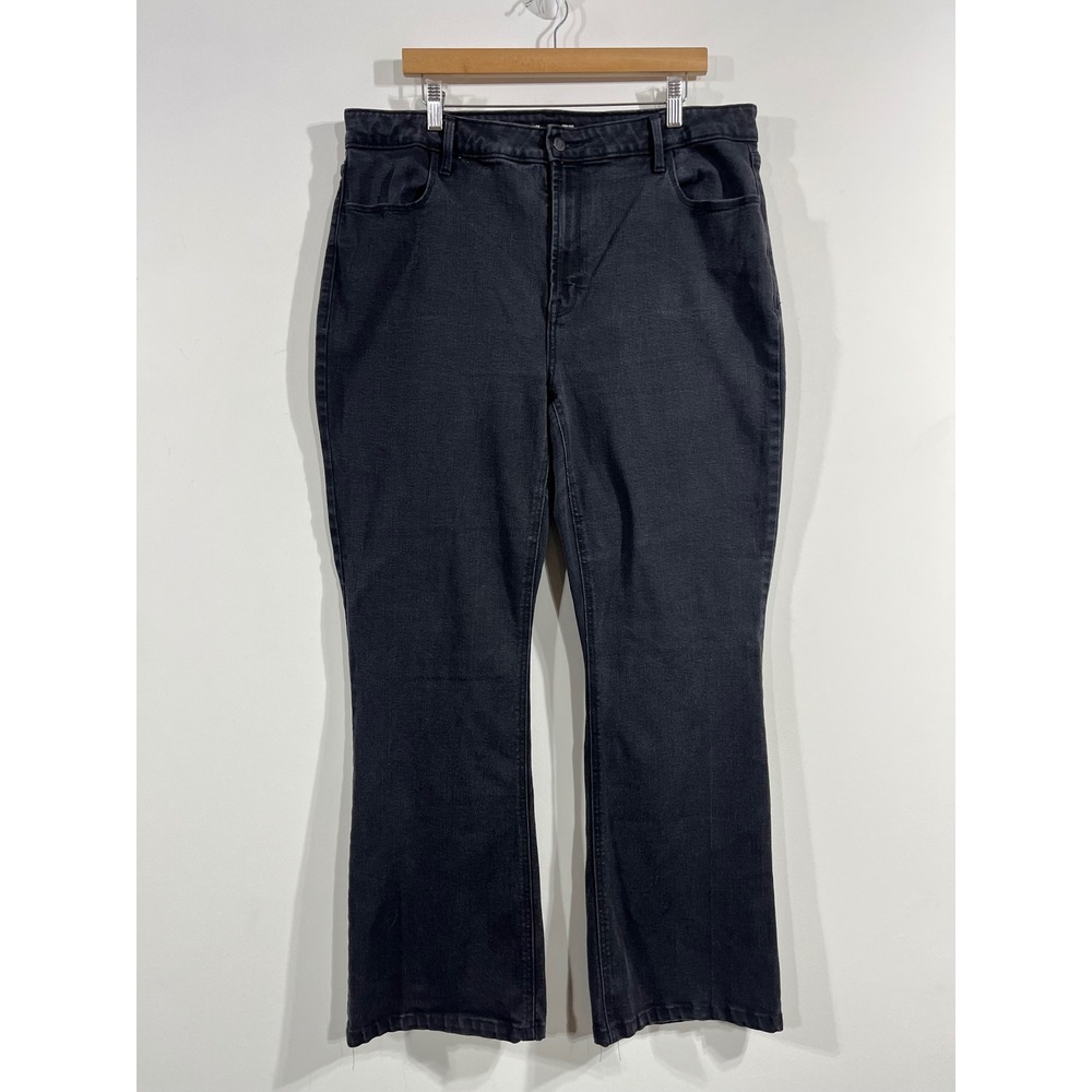 Old Navy Western High Rise Flare Jeans Size 18 Tall Denim Retro 70s Concert Boho